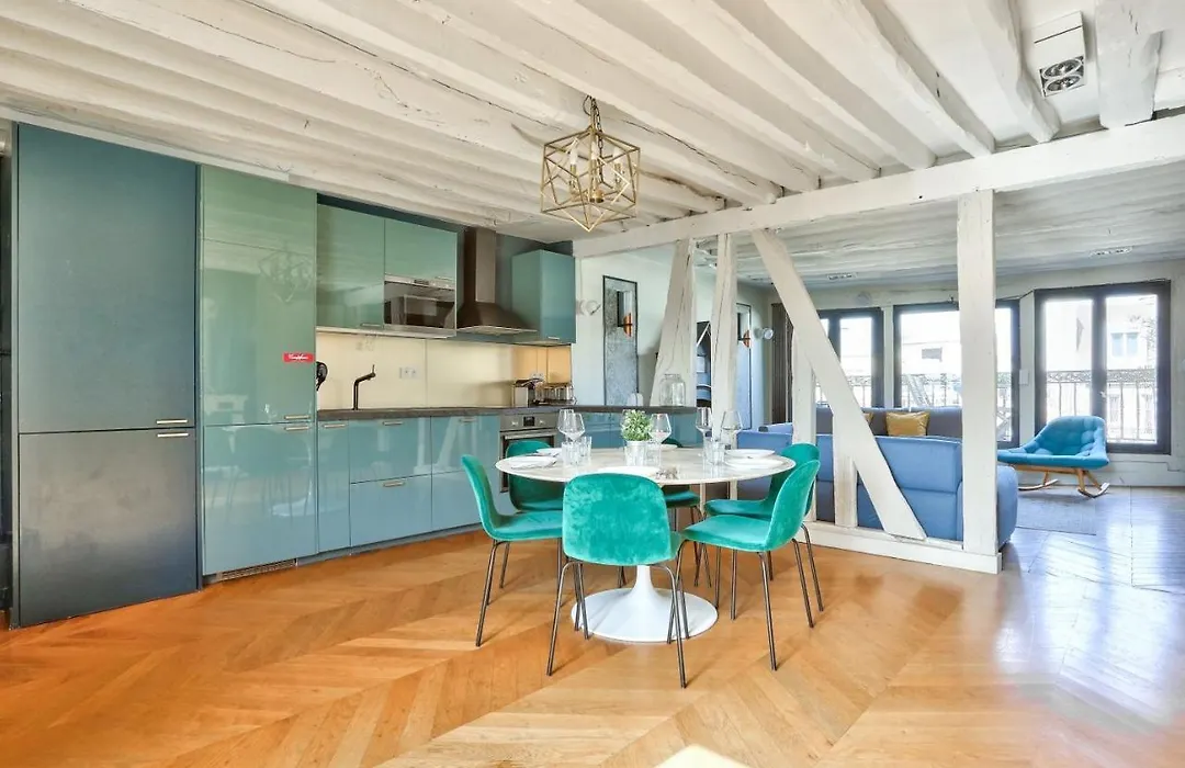 Le Marais Superb Apartment Terrace Paris Free Netflix-1
