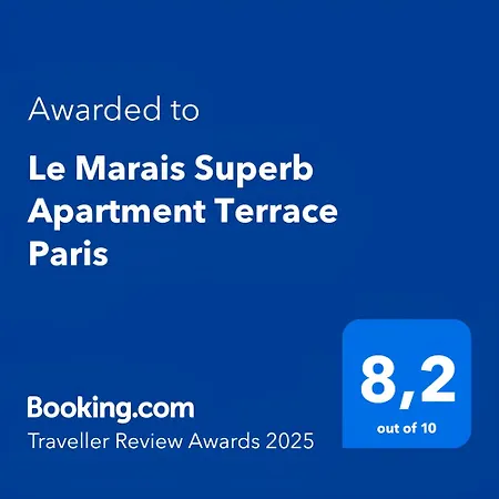 Le Marais Superb Apartment Terrace Paris Free Netflix-2